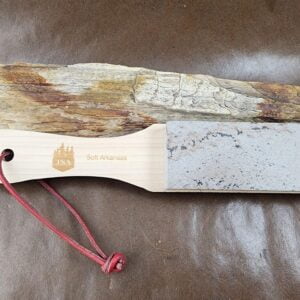TSA Knives logo Paddle Mounted Stone Sharpener by RH Preyda Co. knives for sale