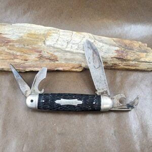 Vintage Imperial Camp King 4 Blade Folding Pocket Knife. knives for sale