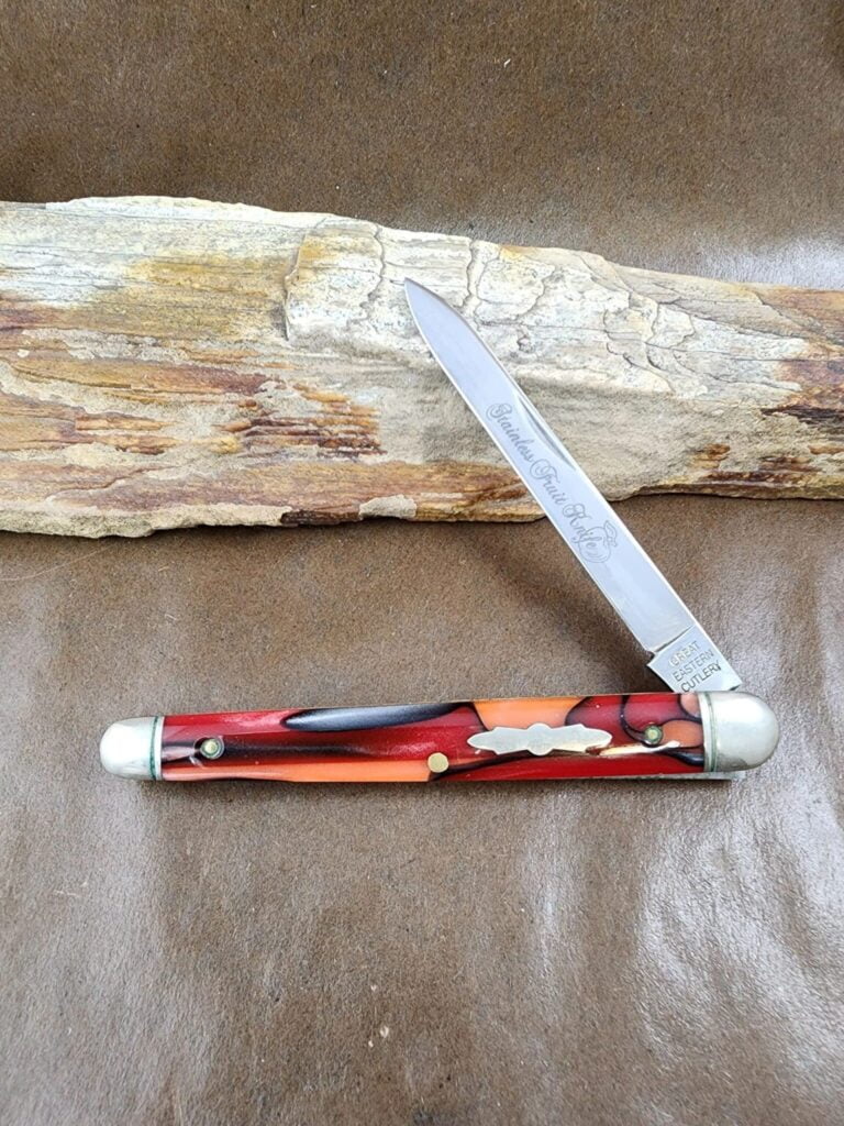 GEC # 892121 Apples And Oranges Fruit Knife (gently used) knives for sale