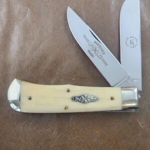 GEC 2007 Model #73 EC Scout (1 of 250) SN021 in Beautiful Primitive Bone knives for sale