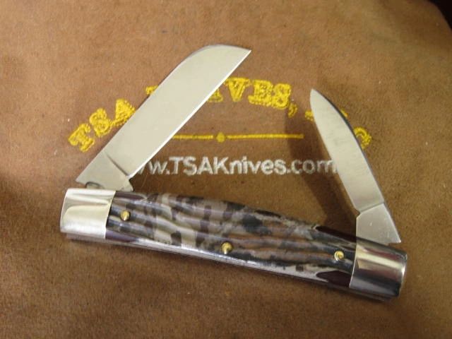 Queen Cutlery #31 Congress Camouflage PROTOTYPE knives for sale
