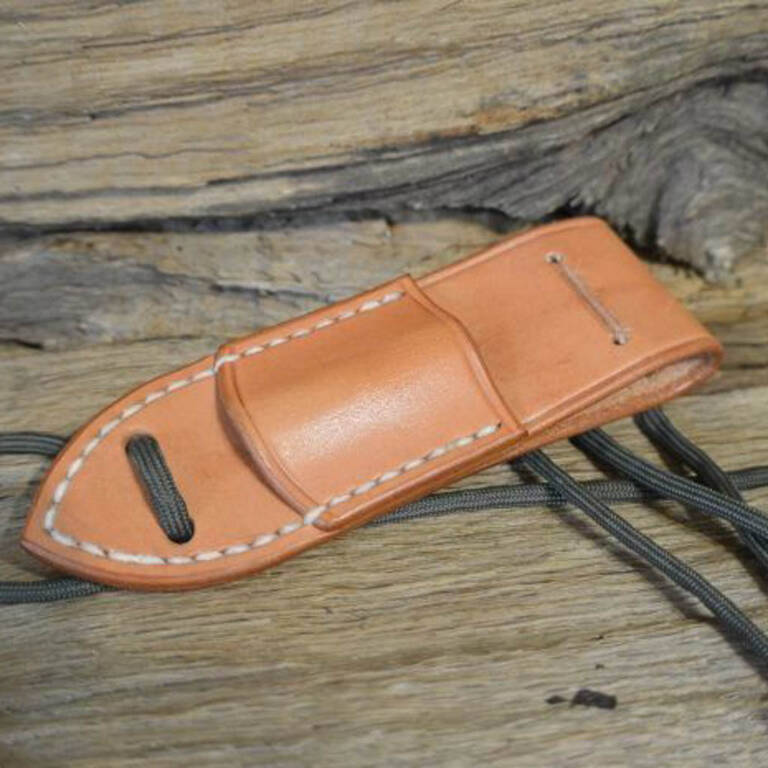 DG Firesteel Leather Belt Pouch knives for sale