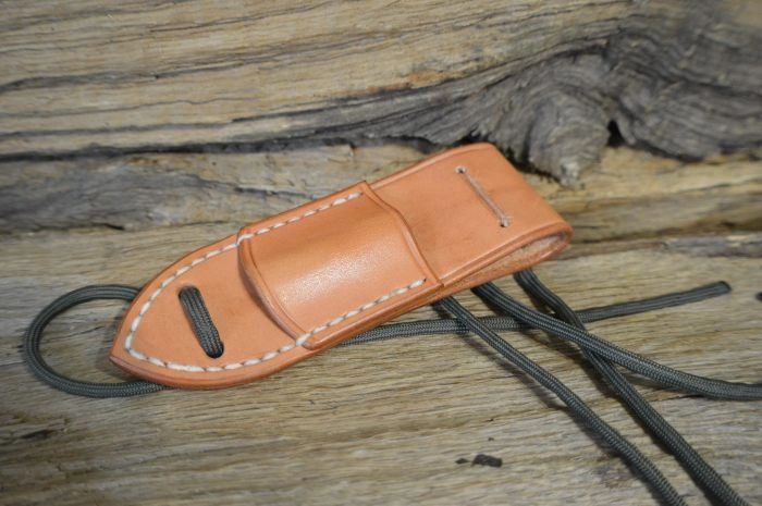 DG Firesteel Leather Belt Pouch knives for sale