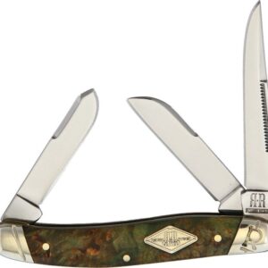 Rough Ryder Stockman Artisan Wood knives for sale