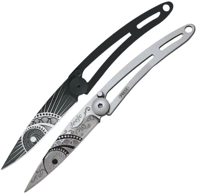 Deejo Tatoo: Yin and Yang 15g Duo Set knives for sale