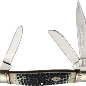 Buckshot Bone Medium Stockman knives for sale