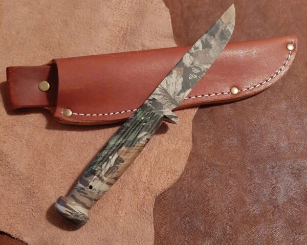 Queen Camouflage Hunter PROTOTYPE knives for sale
