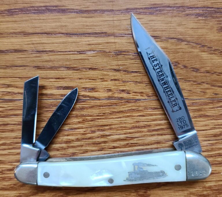 Boker Sternwheeler 1975 limited edition knives for sale