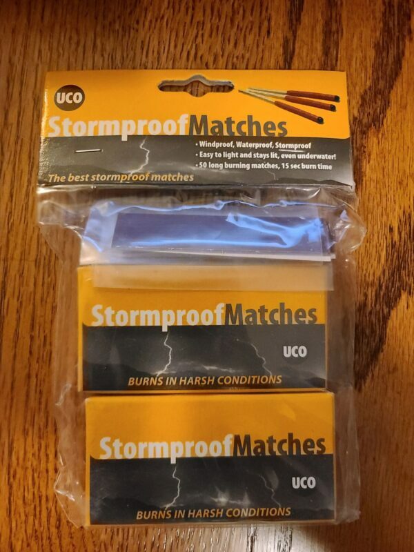 Storm Proof Matches knives for sale