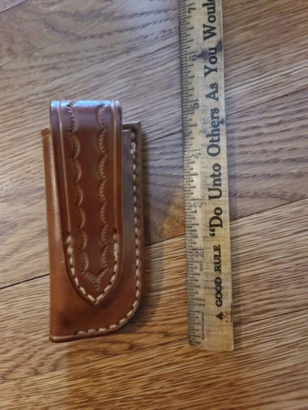 Leather Sheath D.H. Taylor Maker Arizona knives for sale