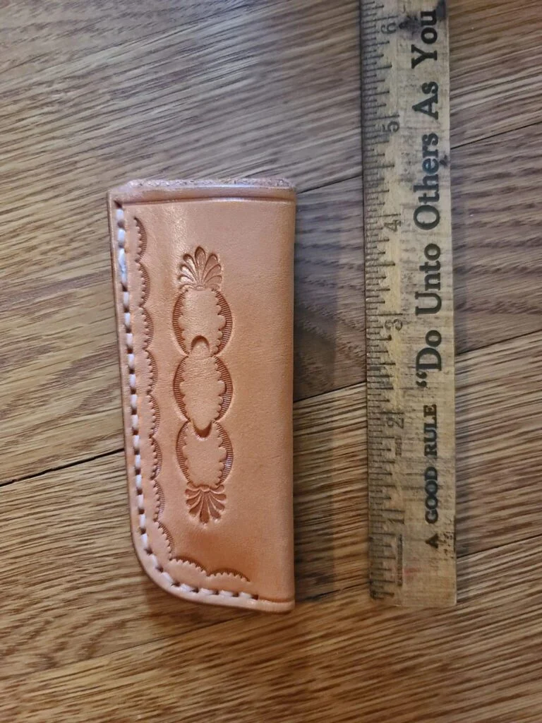 Leather Sheath D.H. Taylor Maker Arizona knives for sale