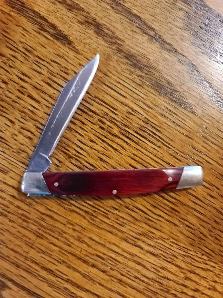 Buck 379 China Vintage Folding Knife USED knives for sale