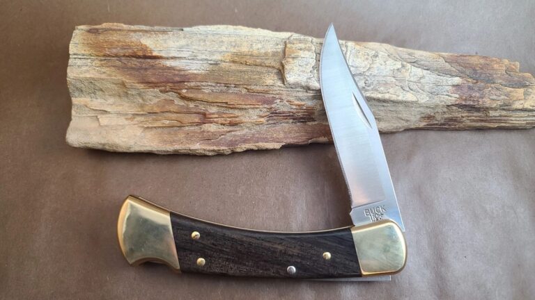 Buck 110 Folding Ebone Hunter knives for sale