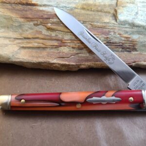 GEC PROTOTYPE #892121 Apples and Oranges Acrylic (1 OF 1) knives for sale