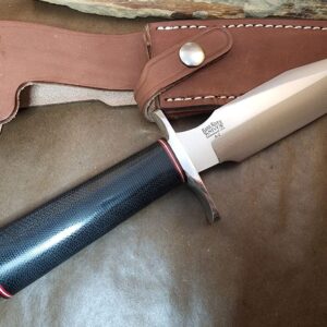 Blackjack Classic Blades Model 5 Black Canvas Micarta knives for sale