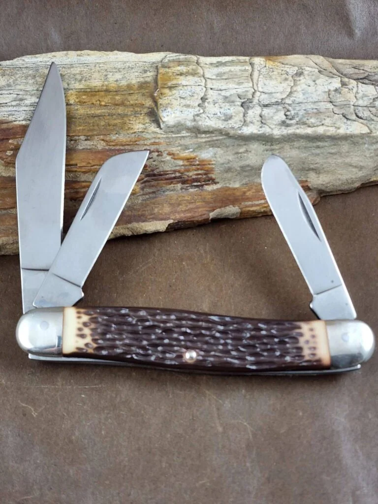 Remington Brown Jigged Stockman knives for sale