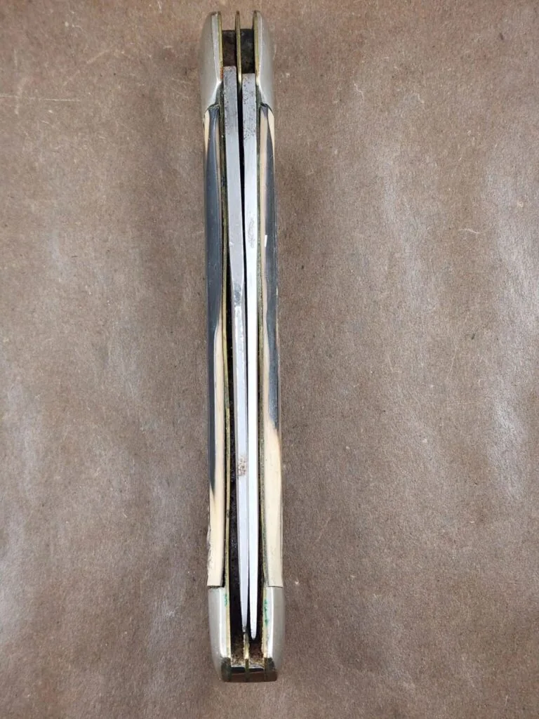 Queen Jumbo Trapper Heavily USED knives for sale
