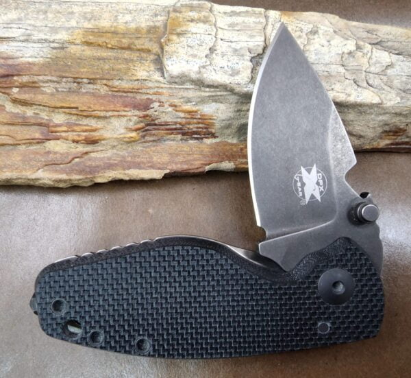 DPx Gear HEAT/F DPHTF007 Folding Knife 2.26" Niolox Blade Black G10.T knives for sale
