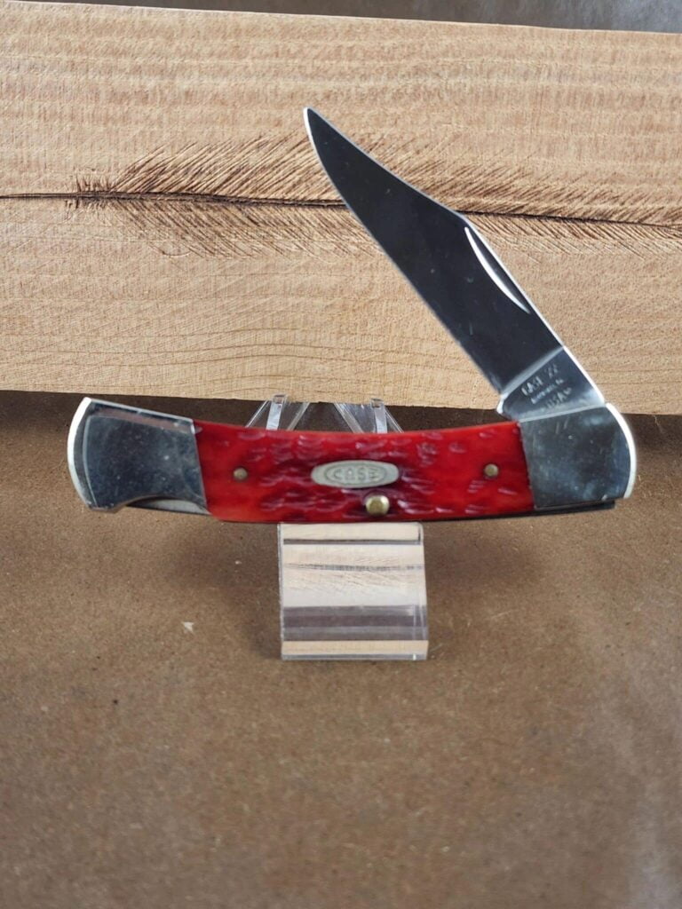 Case DR61405L Lockback 1992 Red Bone Pre-owned knives for sale