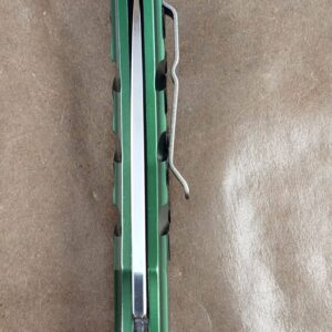 Piranha X "Green" Plain 154CM Blade knives for sale
