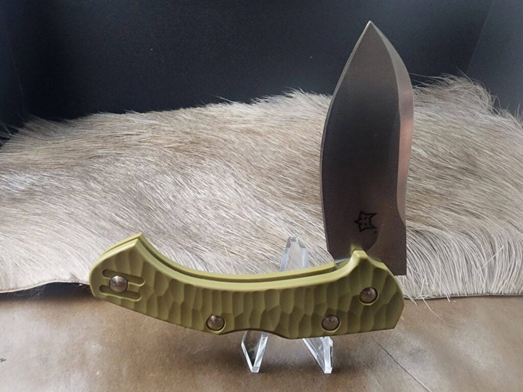 Fox Knives, Anso Zero model Green knives for sale