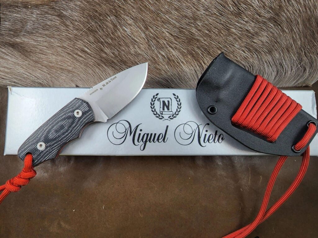 Miguel Nieto CHAMAN MICRA 136MK knives for sale