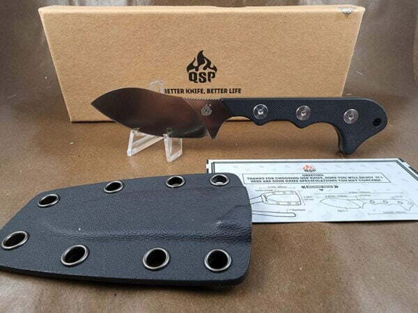 Neckmuk D2 Blade G10 Handle QS125-A knives for sale