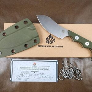 Neckmuk D2 Blade G10 Handle QS125-C knives for sale
