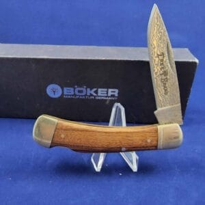 Boker 73 Layers Damascus Lockback Folding Knife knives for sale