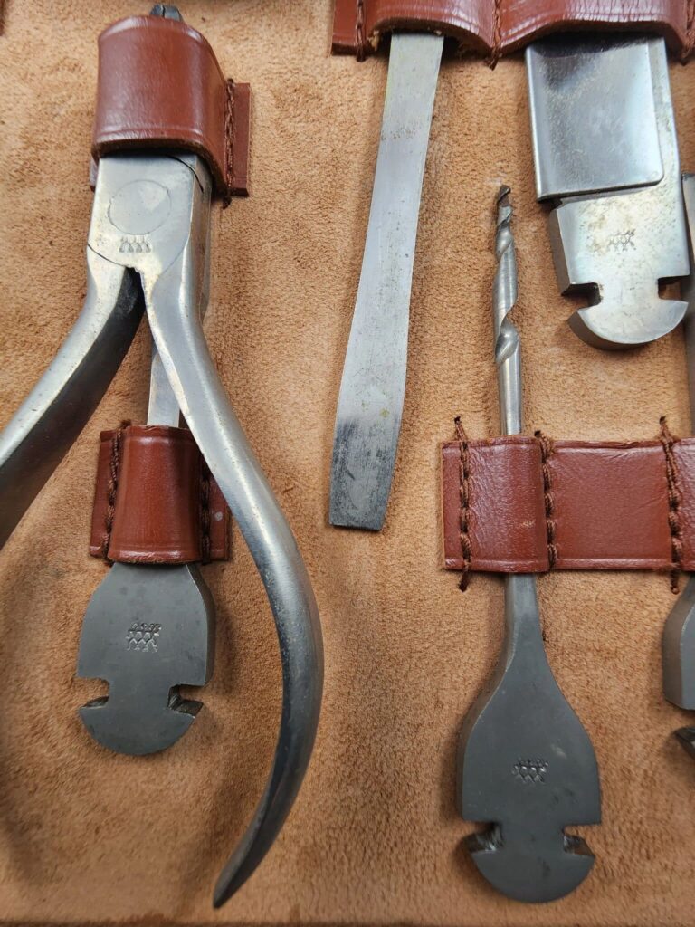 Antique Tool Kit J.A. Henckle's knives for sale