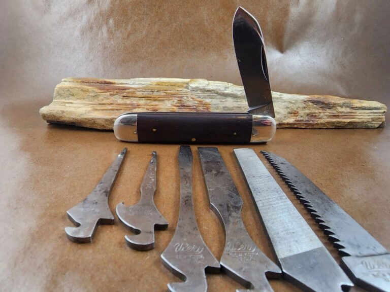 Antique Tool Kit Napanoch Ulery (no box) knives for sale