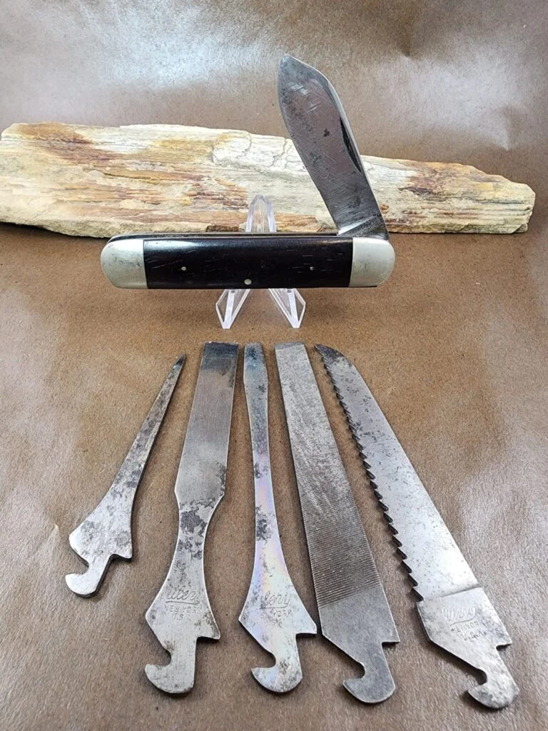 Antique Tool Kit Napanoch Ulery (no box) knives for sale