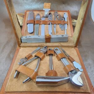 Antique Tool Kit Solingen Germany knives for sale