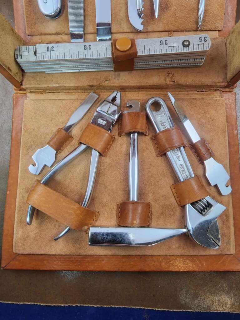 Antique Tool Kit Solingen Germany knives for sale