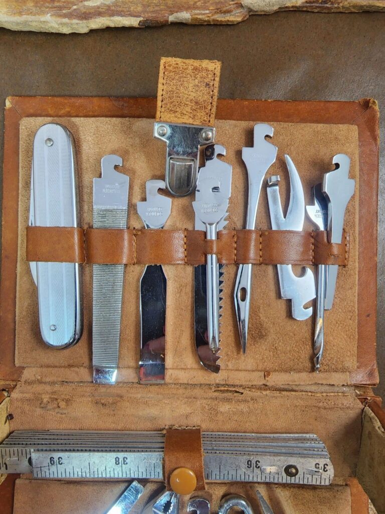 Antique Tool Kit Solingen Germany knives for sale