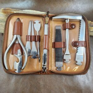 Antique Tool Kit Dreizack Solingen knives for sale