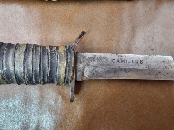 Vintage Camillus US M3 Fixed Blade knives for sale