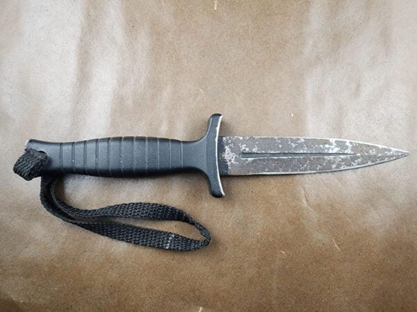 Vintage Black Fixed Blade knives for sale