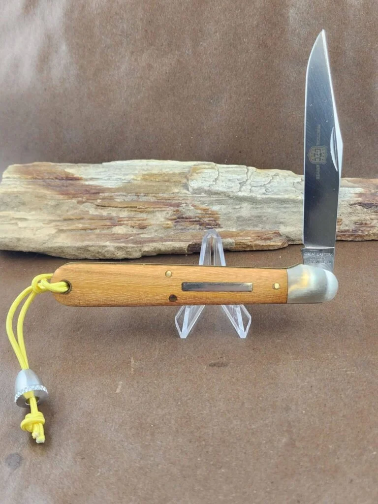 Great Eastern Cutlery #651122 SS PROTOTYPE Texas Osage Orange knives for sale