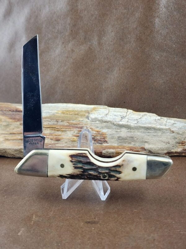Vintage Taylor Cutlery Elk Horn Shark SS 1980 knives for sale