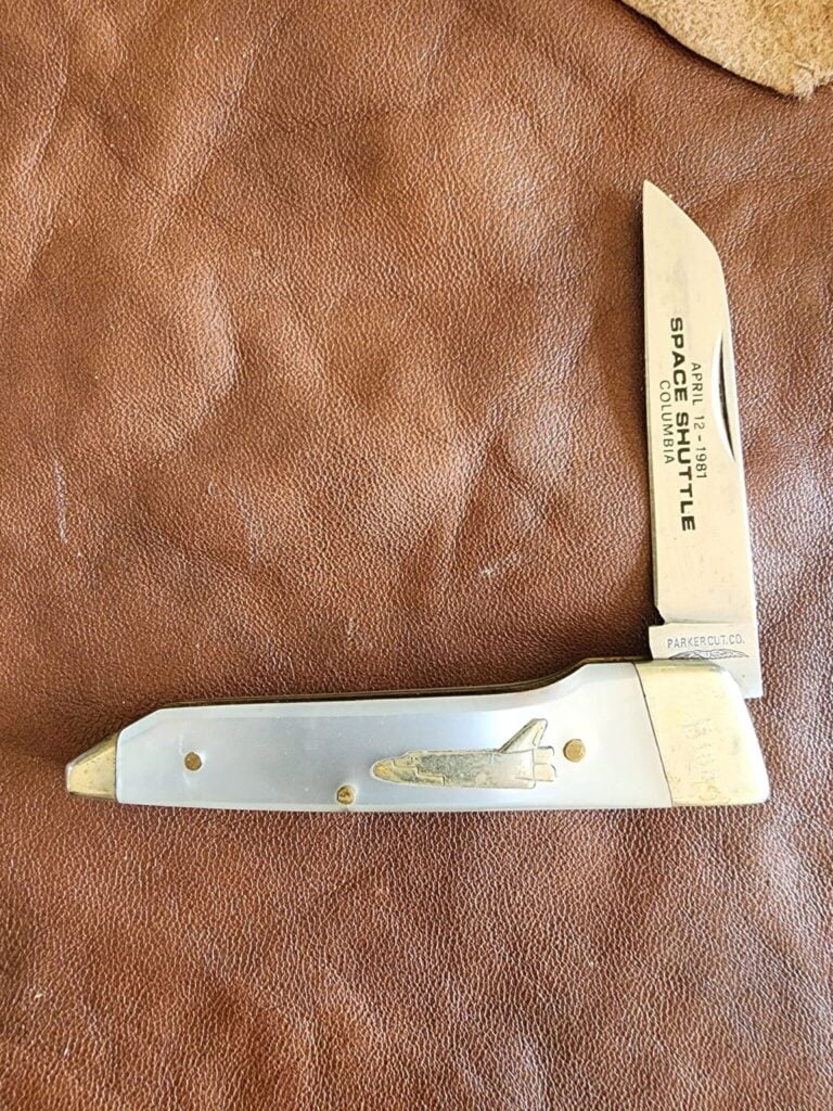 Vintage Parker Cut Co. Columbia Space Shuttle Folding Knife B188 knives for sale