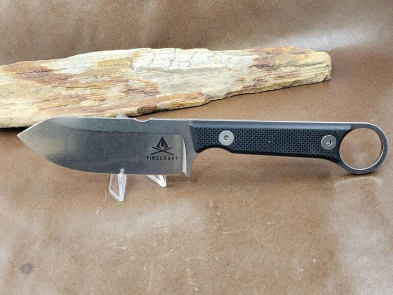 White River Knife & Tool Firecraft 3.5 Pro Black G 10 knives for sale