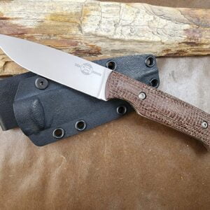 White River Knife & Tool Hunter Burlap Natural Micarta knives for sale
