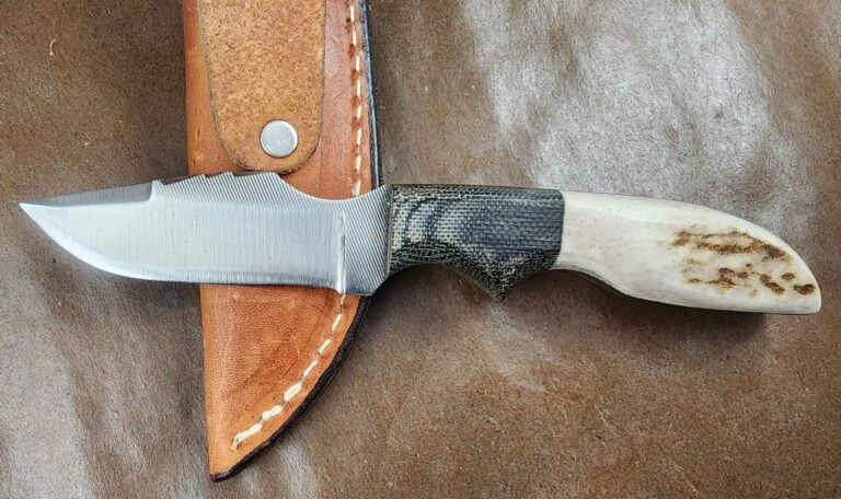 Anza Stag USA 19 Fixed Blade gently USED knives for sale