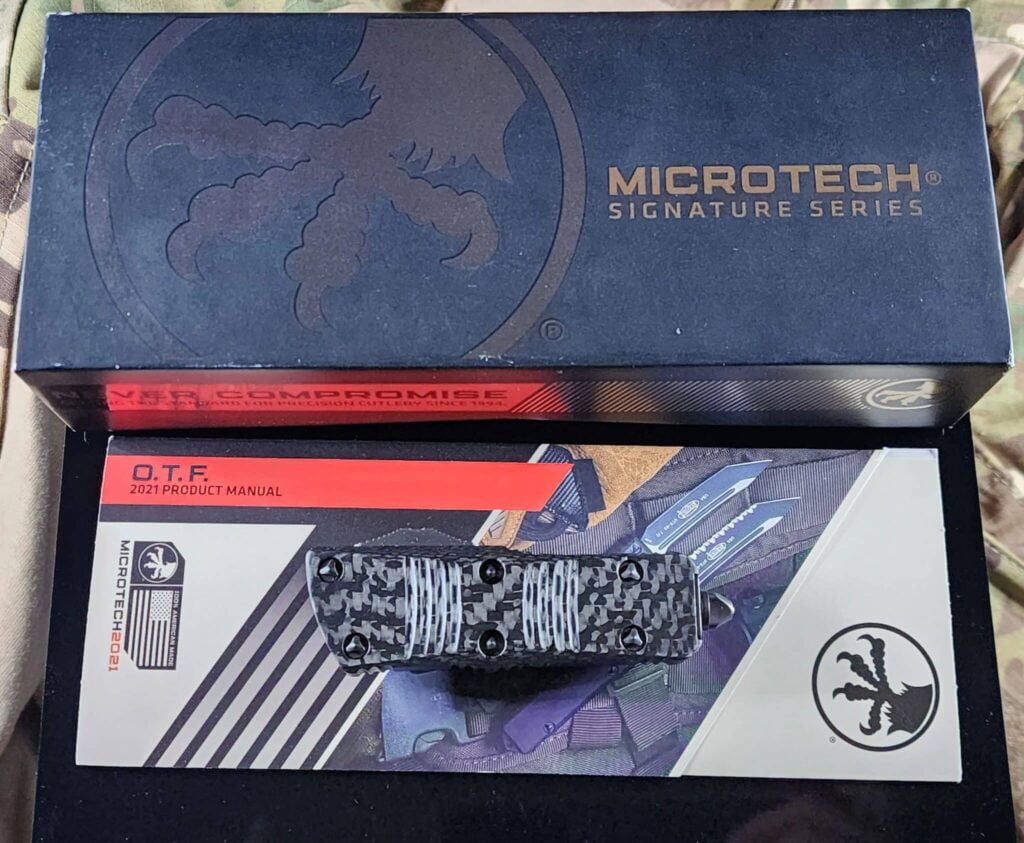 Microtech Signature Series Mini Troodon knives for sale