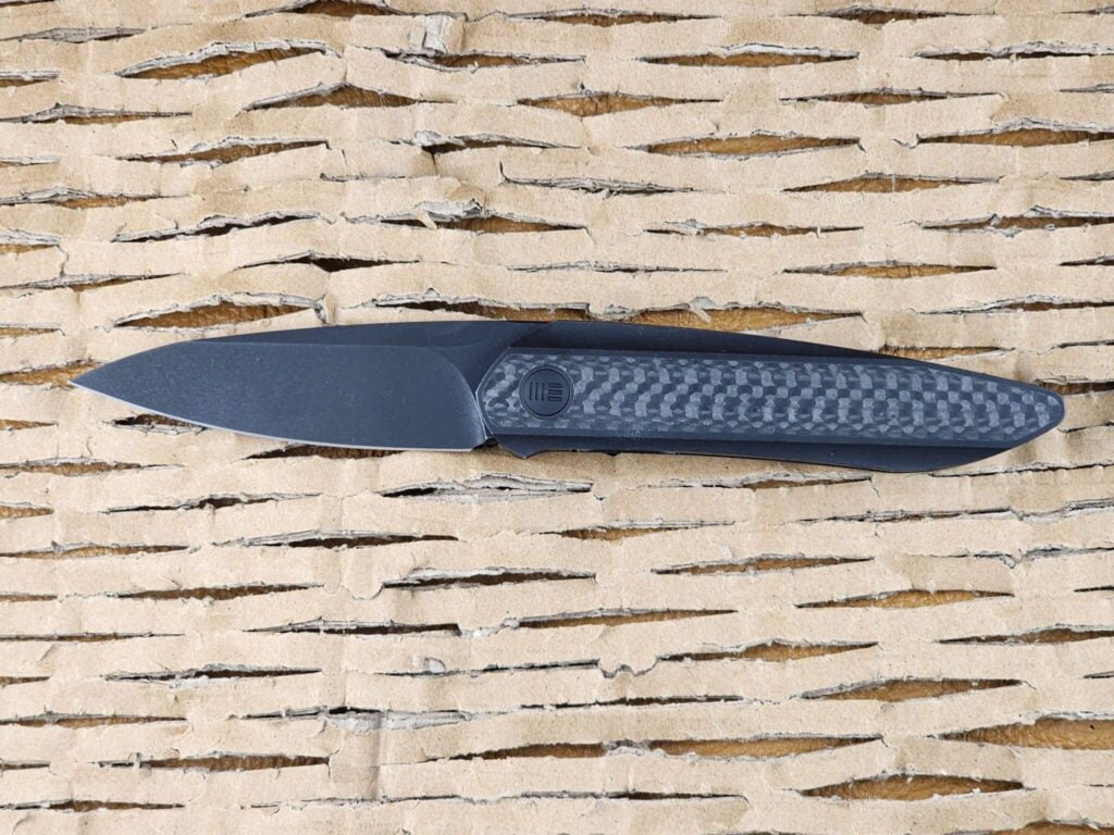 WE Knife Co. Black Void Opus in Black Titanium knives for sale