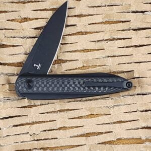 WE Knife Co. Black Void Opus in Black Titanium knives for sale