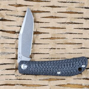 J.E. Made Lanny's Clip 2019 in Carbon Fiber and S35Vn knives for sale