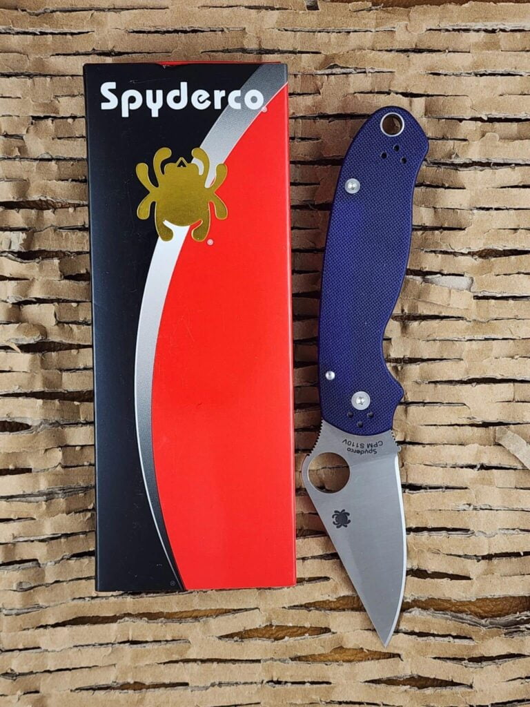 Spyderco Blue Para 3 S110V C223GPDBL knives for sale
