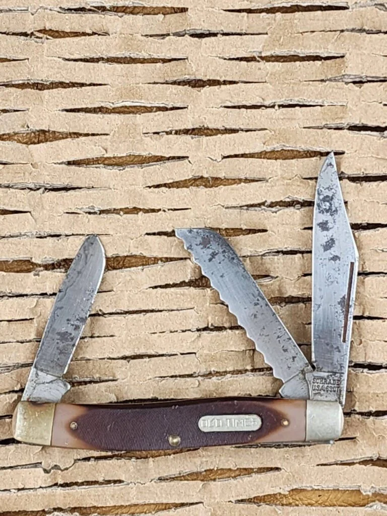 Vintage Schrade Old Timer USA 890T knives for sale